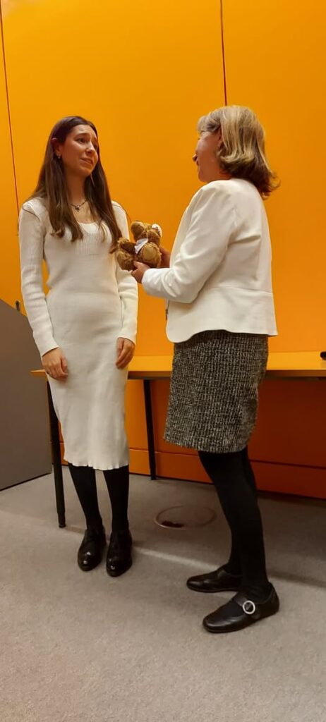 Agnes Conrad, die Abgeordnete unseres Wahlkreises von den Linken.